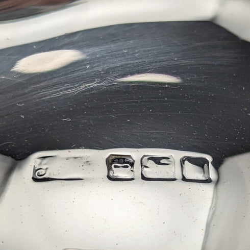 1914年 英国アンティーク 純銀製ティーポット 390g RF Mosley